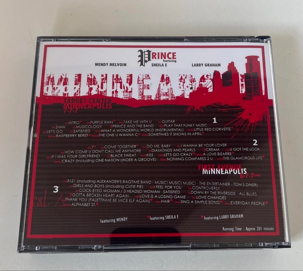 Prince - Target Center, Minneapolis 2007 3CD, Cd's en Dvd's, Import, Live-album, Nieuw in verpakking, Verzenden