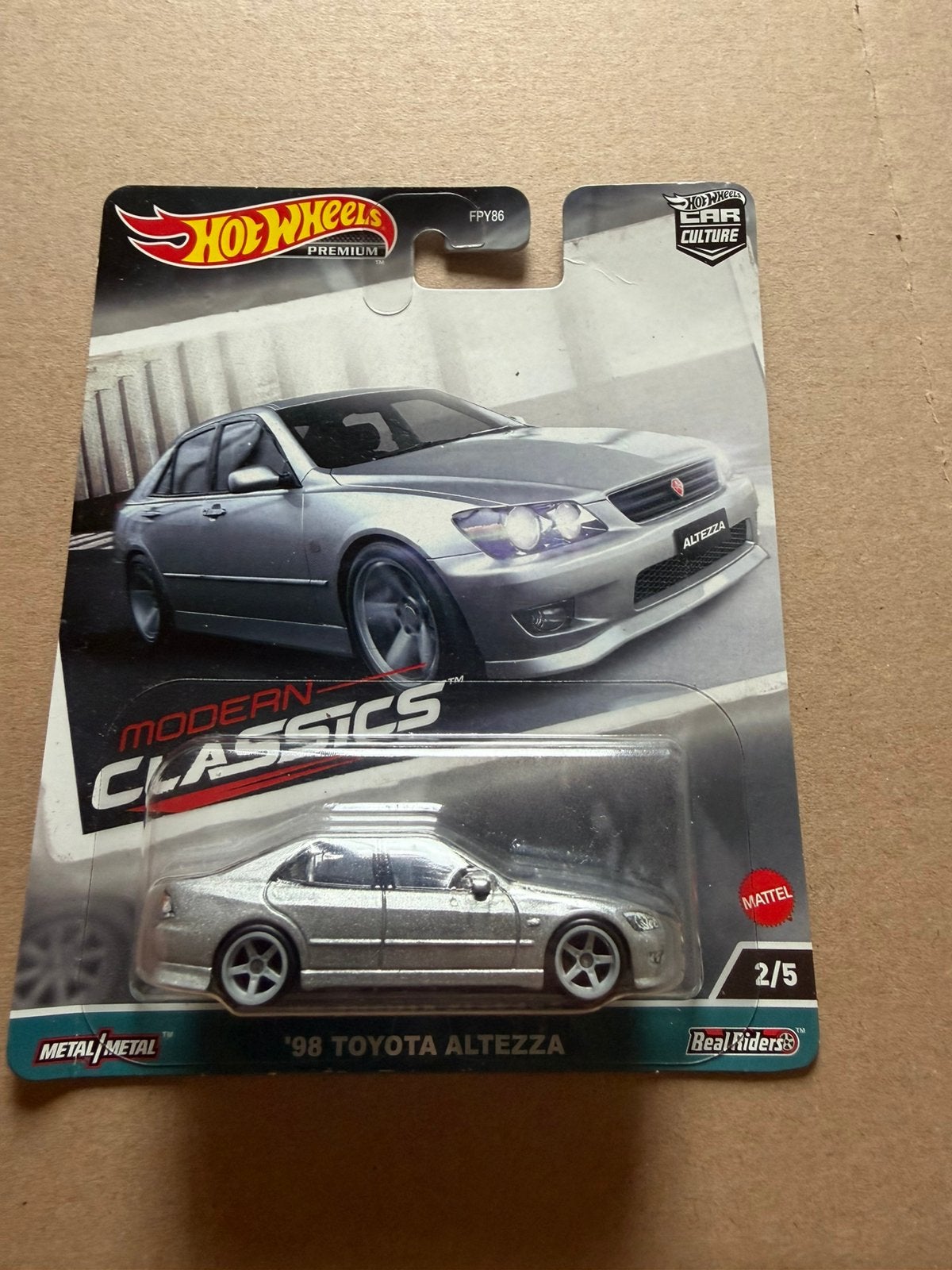 Hot wheels premium Toyota Altezza, Ophalen of Verzenden, Zo goed als nieuw
