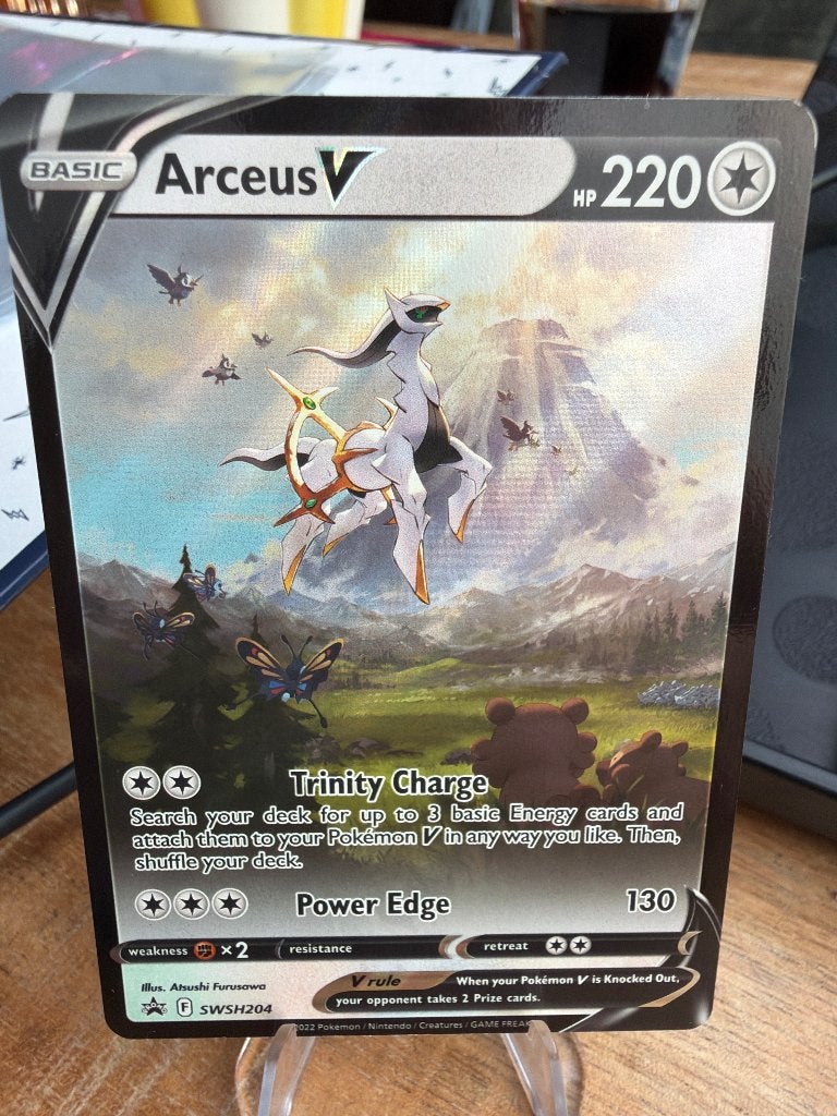 Arceus V, Ophalen of Verzenden, Nieuw, Losse kaart, Foil