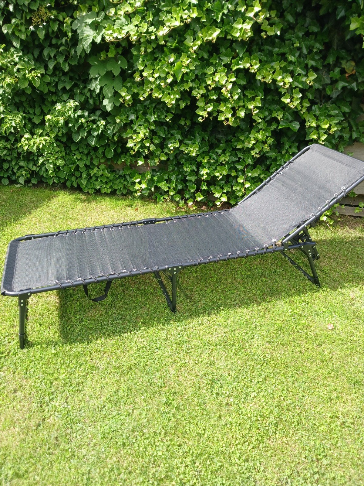 Mooi ligbed voor in de tuin, Tuin en Terras, Ligbedden, Ophalen of Verzenden, Zo goed als nieuw, Aluminium