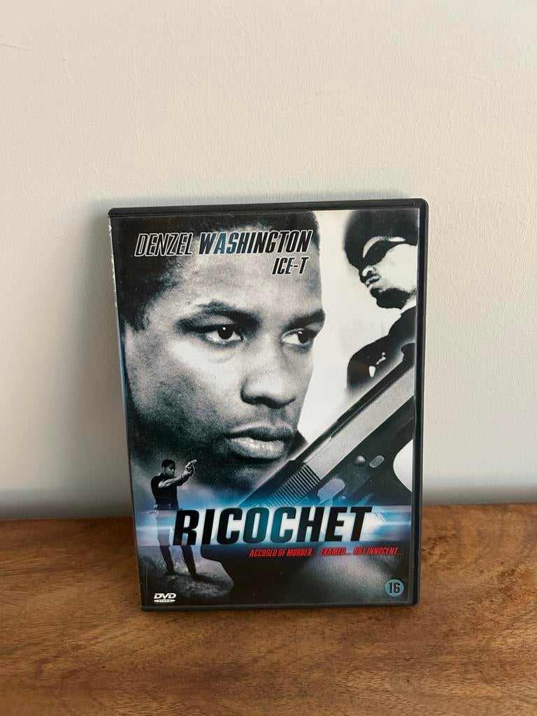 Ricochet DVD - Denzel Washington, Ice-T (Thriller), Vanaf 16 jaar, Ophalen of Verzenden, Zo goed als nieuw, Actiethriller