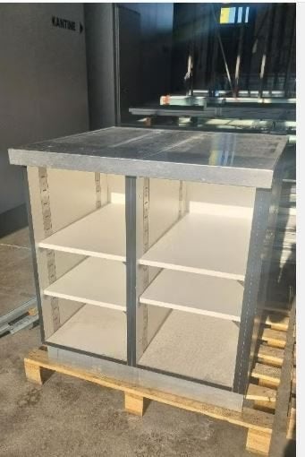 RVS pantry kast opbergkast ( 641 ), Ophalen, Gebruikt, Nb, Nb