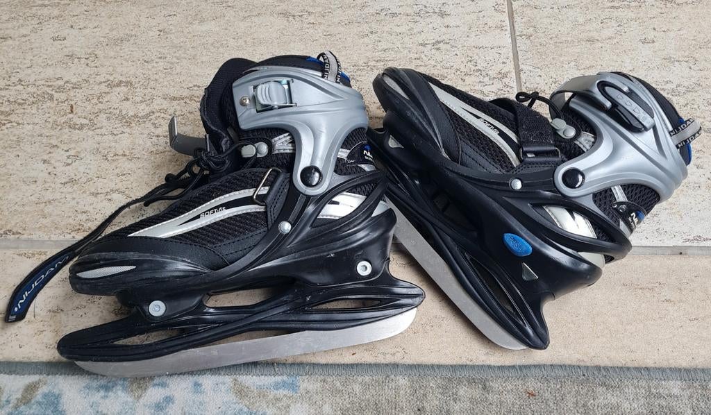 Kinder Schaatsen Nijdam verstelbare combinoren, maat 34-37, Ophalen, Gebruikt, Combinoren, Nijdam