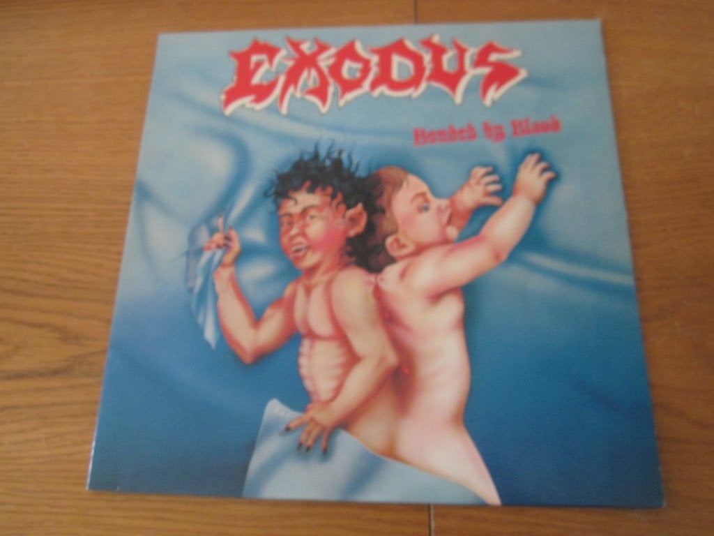 Exodus - Bonded By Blood 1985 Roadrunner Records RR 9787 LP, LP, Thrash metal, Ophalen of Verzenden, Zo goed als nieuw