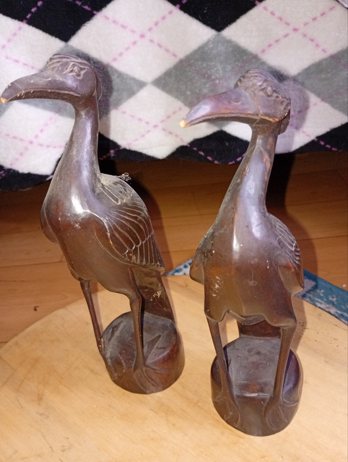 Vintage Teakhouten Kraanvogels/Reigers - Mid-Century Modern, Ophalen