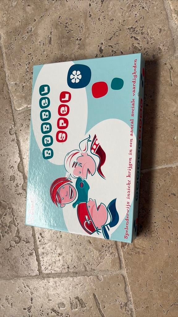 Babbelspel, educatief voor sociale vaardigheden, Ophalen, Zo goed als nieuw