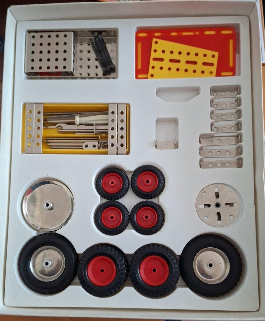Tecc Constructie Box nummer 3 -meccano, Ophalen of Verzenden, Gebruikt, Overige merken