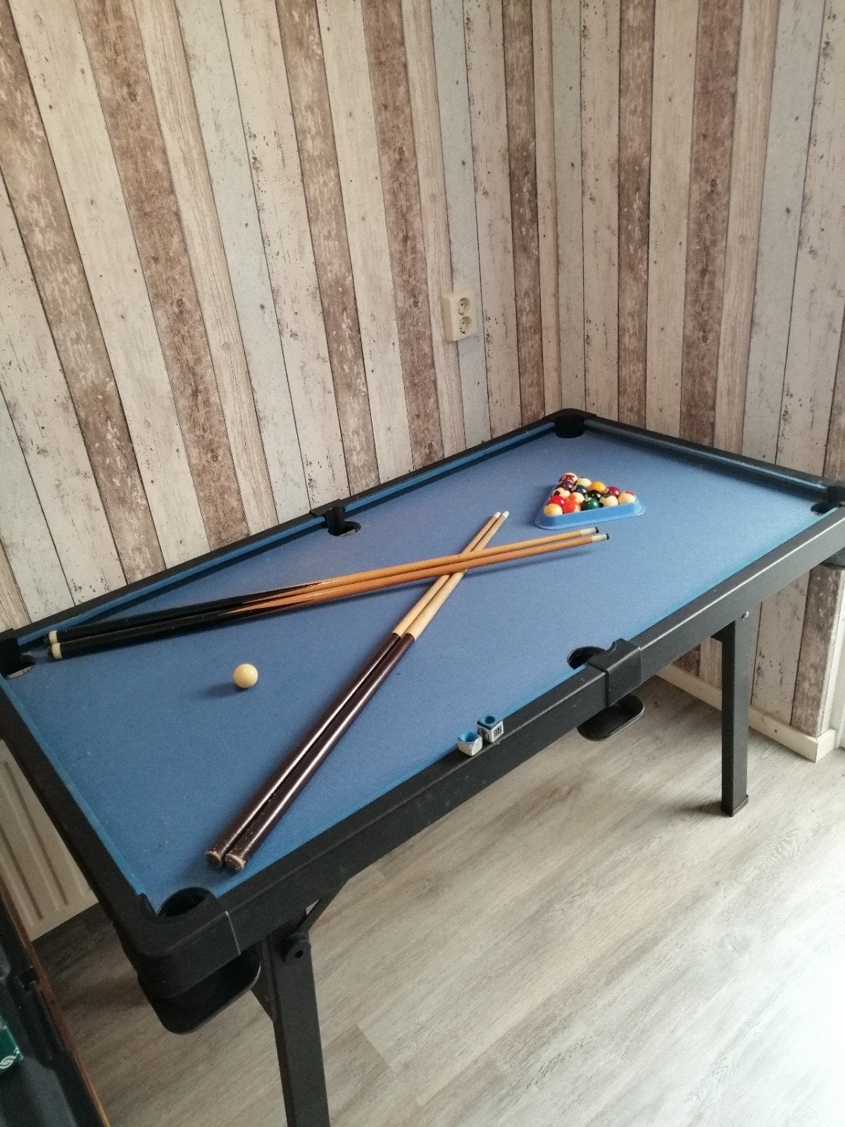 pooltafel, Ophalen, Pooltafel