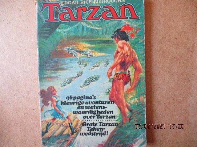 adv4138 groot tarzan boek 4, Boeken, Eén stripboek, Ophalen, Gelezen