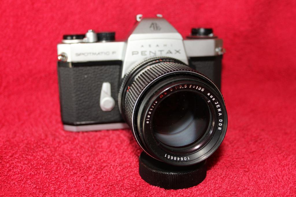 Asahi Pentax Spotmatic F, Audio, Tv en Foto, Fotocamera's Analoog, Ophalen of Verzenden, Gebruikt, Spiegelreflex, Pentax