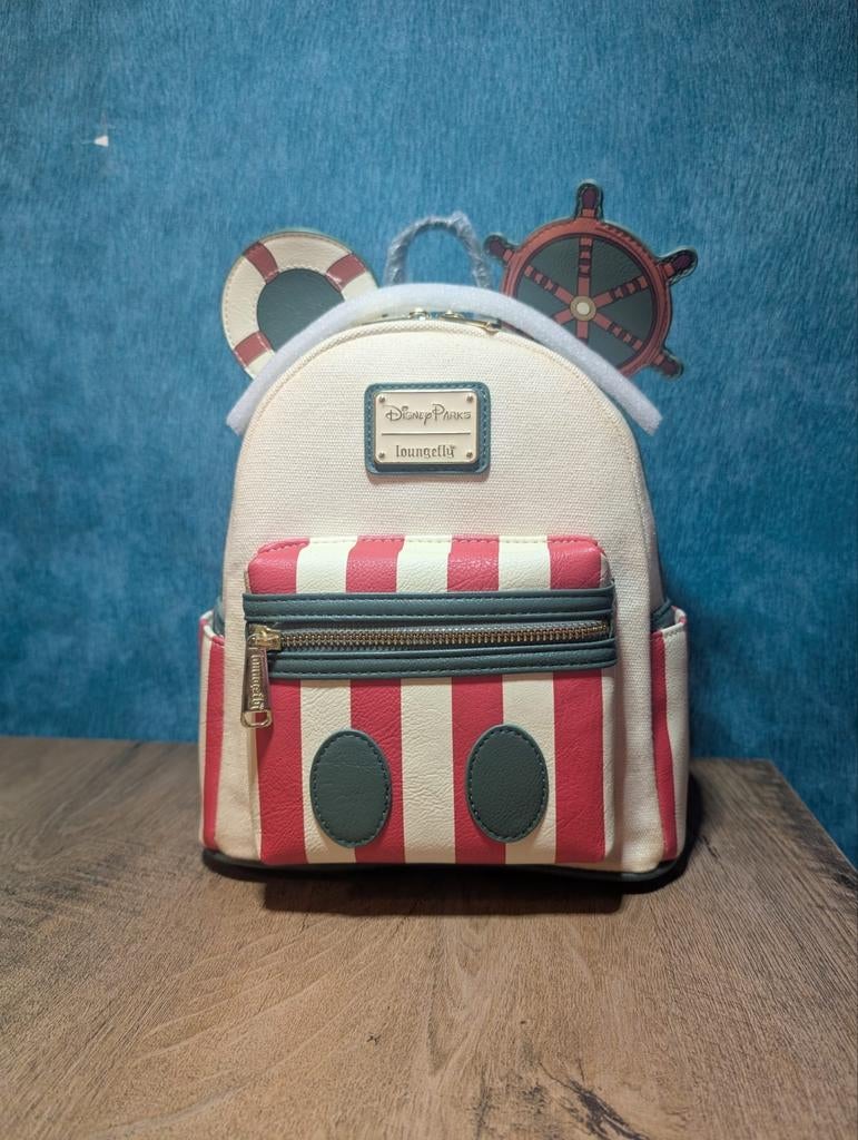 Loungefly Mickey Mouse MainAttraction Jungle Cruise backpack, Minder dan 30 cm, Disney of Dora, Nieuw, Ophalen of Verzenden
