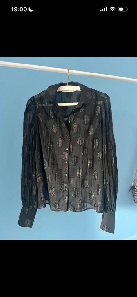 Zwarte blouse Costes XS, Zwart, Ophalen of Verzenden, Zo goed als nieuw, Costes