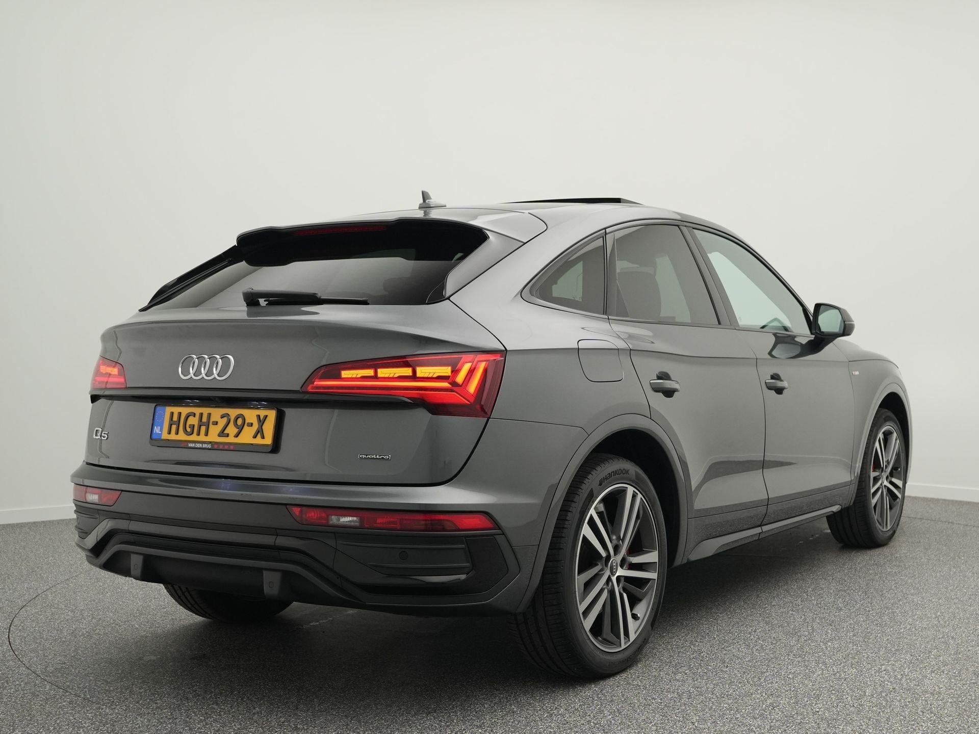 Audi Q5 Sportback 55 TFSI e 265 PK S edition | Panoramadak |, Auto's, Automaat, 14 kWh, Gebruikt, 4 cilinders