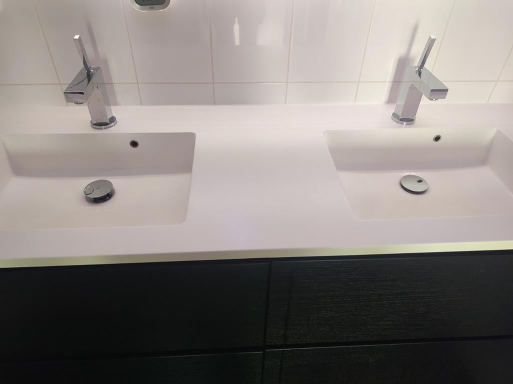 Axor rvs  wastafelmengkraan, Ophalen of Verzenden, Gebruikt, Rvs, Wastafel