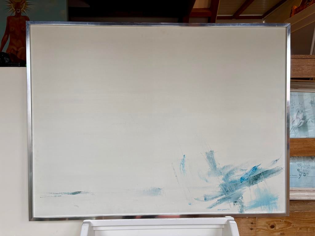 Schilderij van Albert Grosfeld 100x120cm, Antiek en Kunst, Ophalen
