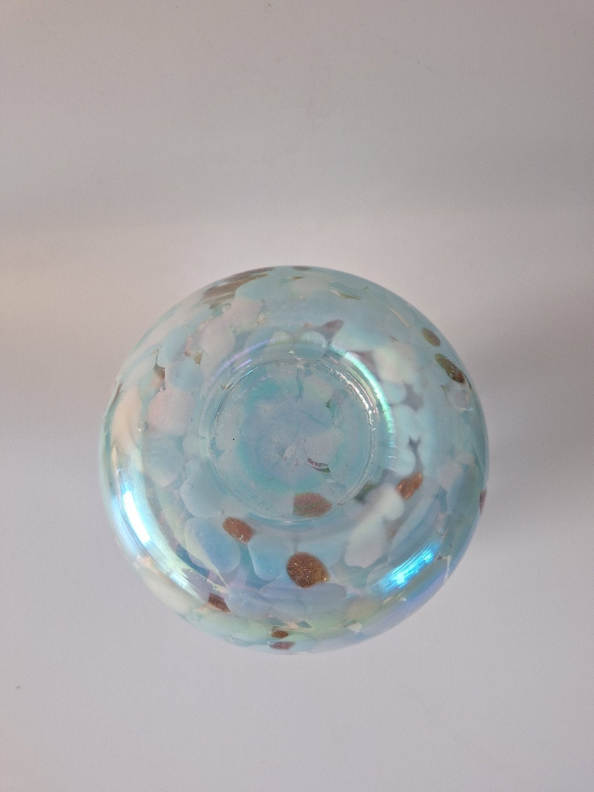 Prachtige theelicht houder in vorm van kwal van murano glas, Ophalen of Verzenden, Glas