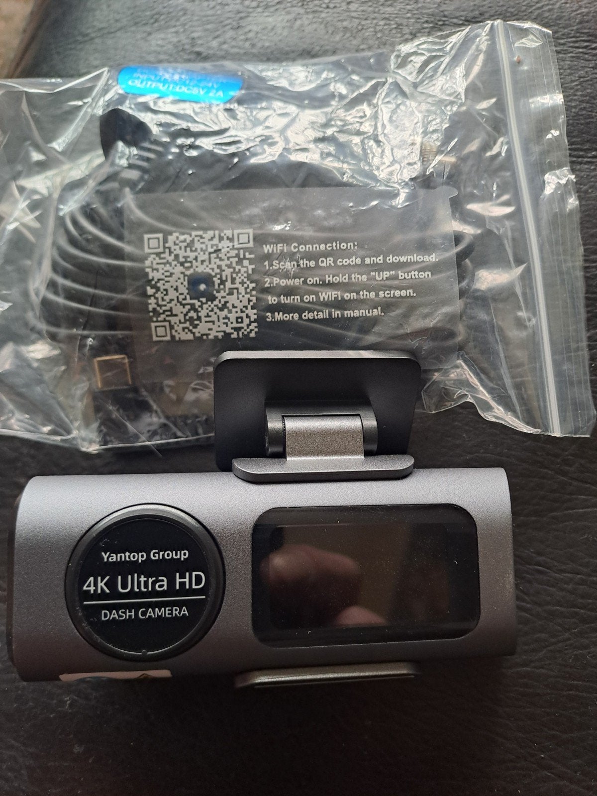Yantop Group 4K Ultra HD Dashcam met WiFi, Auto diversen, Dashcams, Ophalen of Verzenden, Nieuw