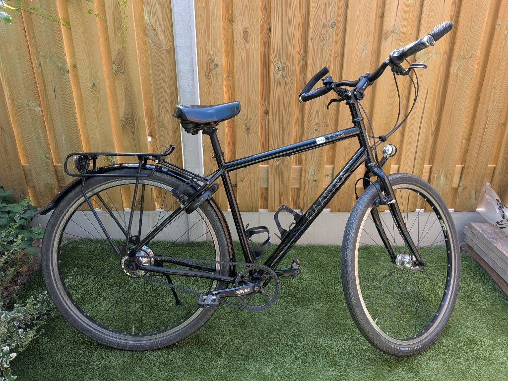 Gaastra Fyts 4.14, Rohloff Speedhub en riemaandrijving,, Fietsen en Brommers, Gebruikt, Velgrem, Versnellingen, 53 tot 57 cm