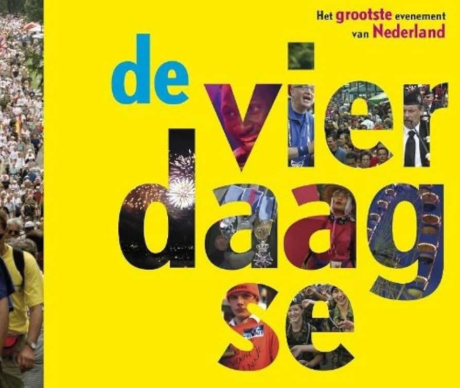 De Vierdaagse Het grootste evenement van Nederland/ Nijmegen, Ophalen of Verzenden, Zo goed als nieuw