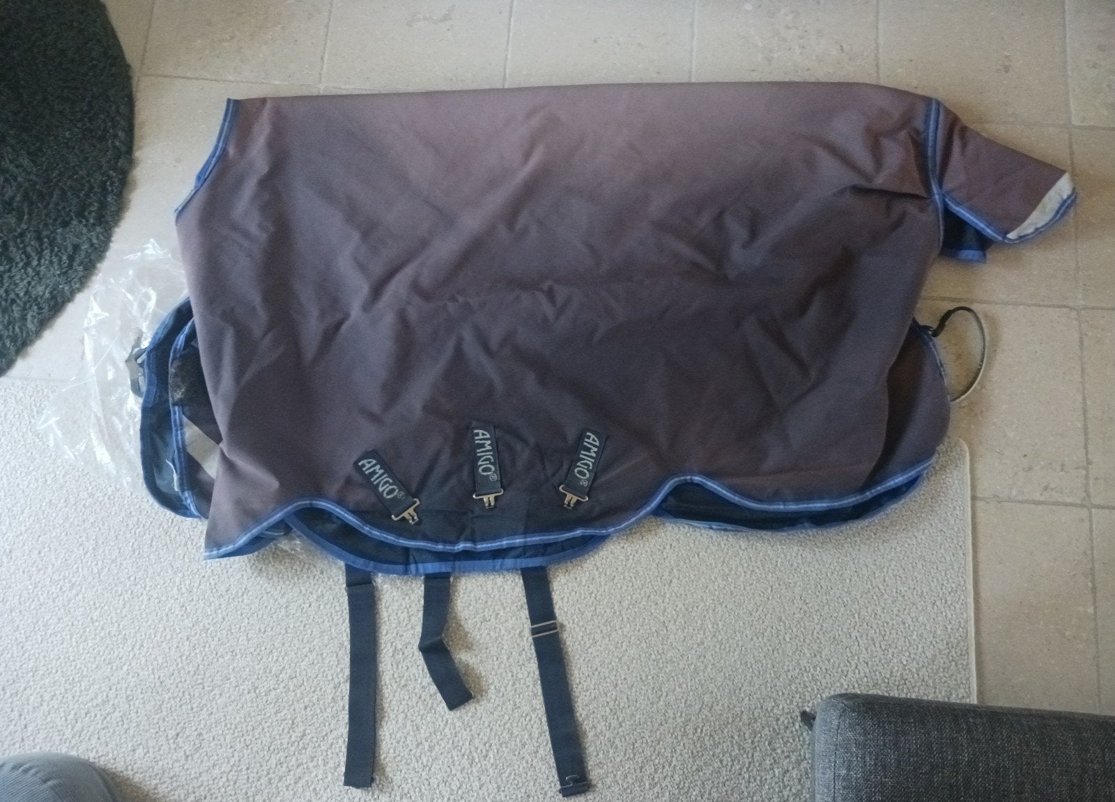 Amigo Bravo 12 Turnout 0g DISC SLUITING 6'6 198 regendeken, Dieren en Toebehoren, Paarden en Pony's | Dekens en Dekjes, Ophalen