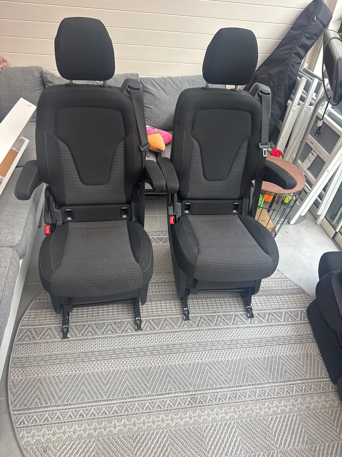 Twee Mercedes-Benz Vito/V-Klasse stoelen, Auto-onderdelen, Ophalen of Verzenden, Gebruikt, Mercedes-Benz