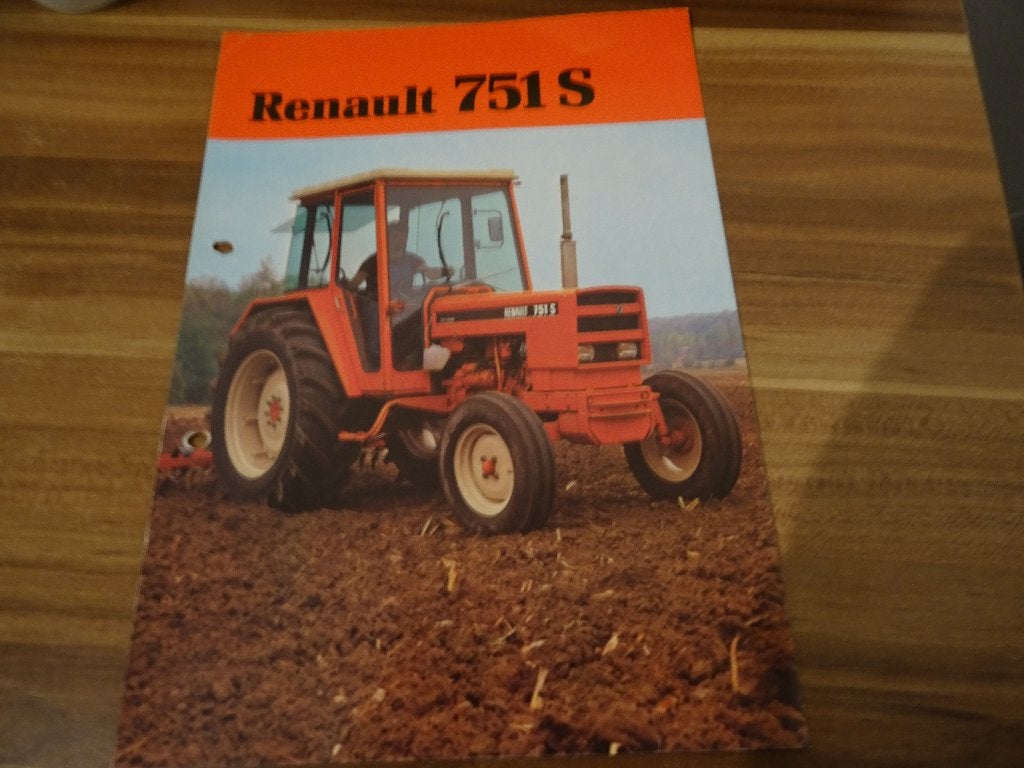 Renault trekker 751 -S folder, Ophalen of Verzenden, Zo goed als nieuw, Folder