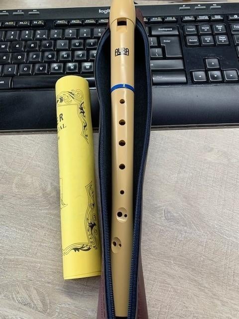 Blokfluit Sopraan Aura S3 + Hoes, Muziek en Instrumenten, Blaasinstrumenten | Blokfluiten, Aura, -, -, Ophalen of Verzenden