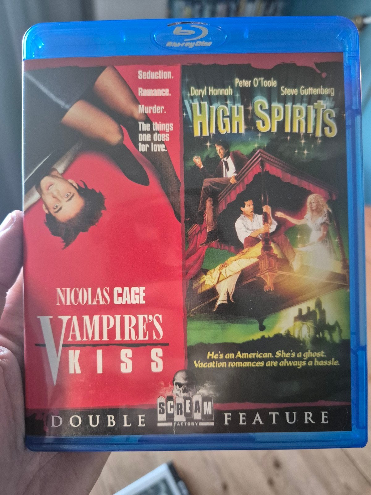 Vampire's Kiss High Spirits Scream Factory OOP Nicholas Cage, Ophalen of Verzenden, Zo goed als nieuw, Horror