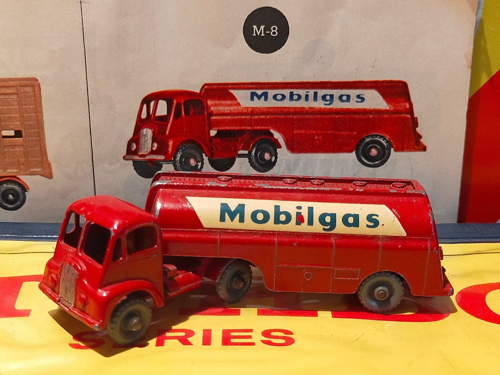Lesney Matchbox Major Pack 8 uit 1960, Ophalen of Verzenden, Zo goed als nieuw, Bus of Vrachtwagen, Lesney