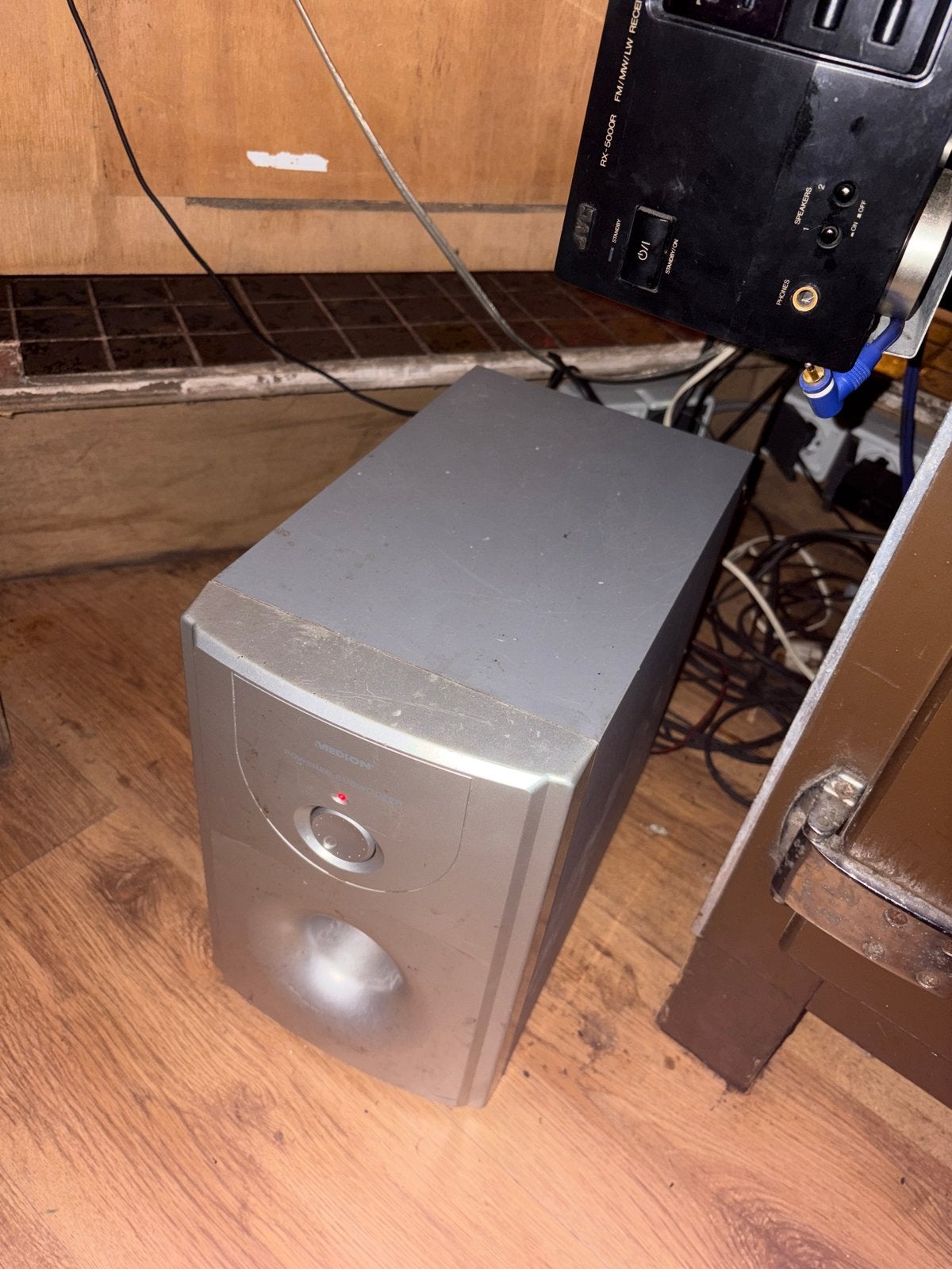 Medion MD4894 actieve subwoofer - 75W - goede werking, Gebruikt, Subwoofer, 60 tot 120 watt, Geschikt voor surround/home cinema