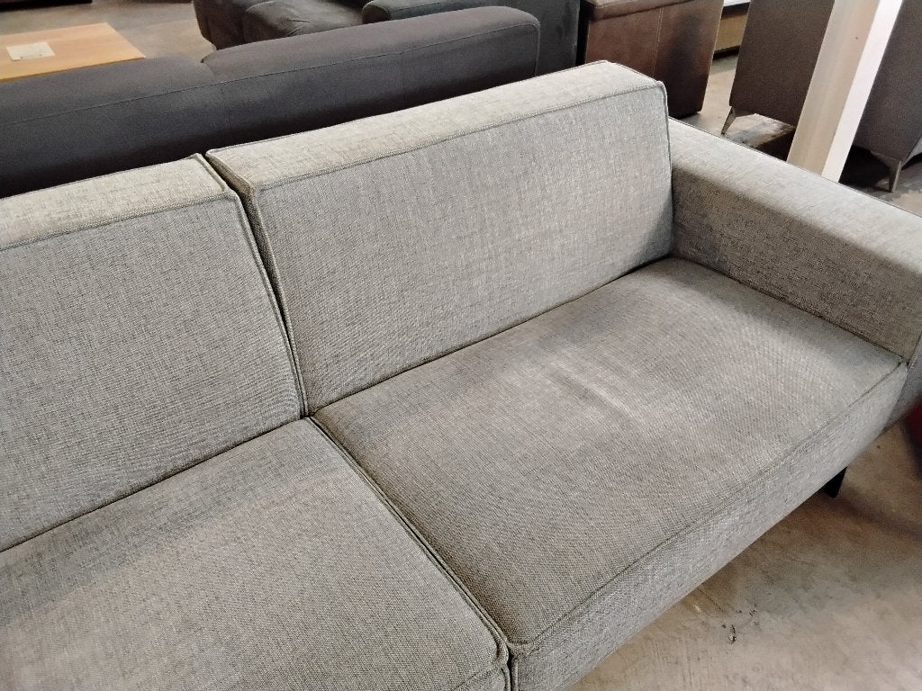 Topform bank 250cm voor 250=. Second Life meubelen Wolvega., Ophalen, Gebruikt, Rechte bank, Stof