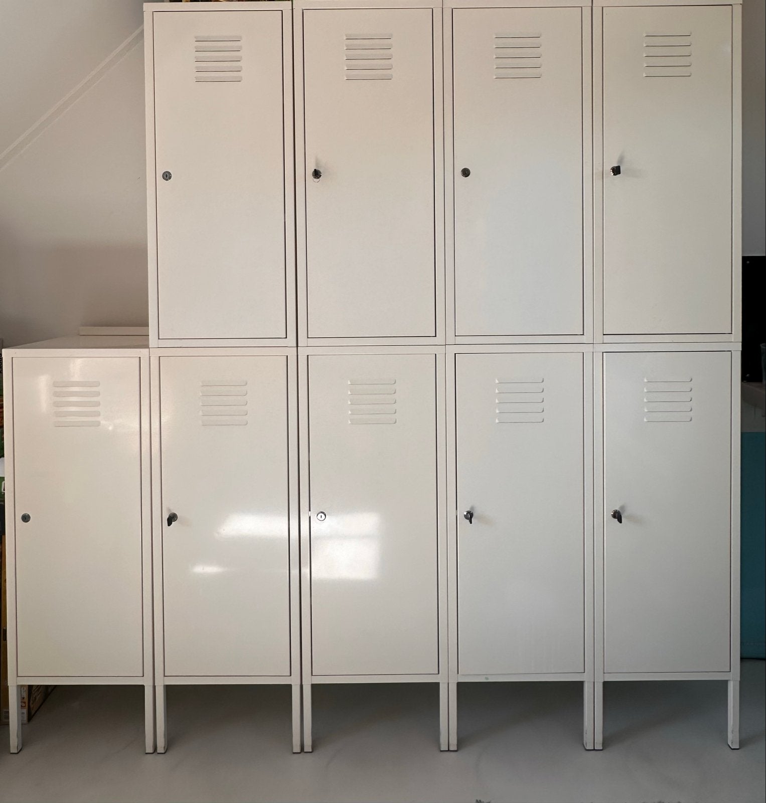 IKEA witte lockers - prijs per stuk, Ophalen, Gebruikt
