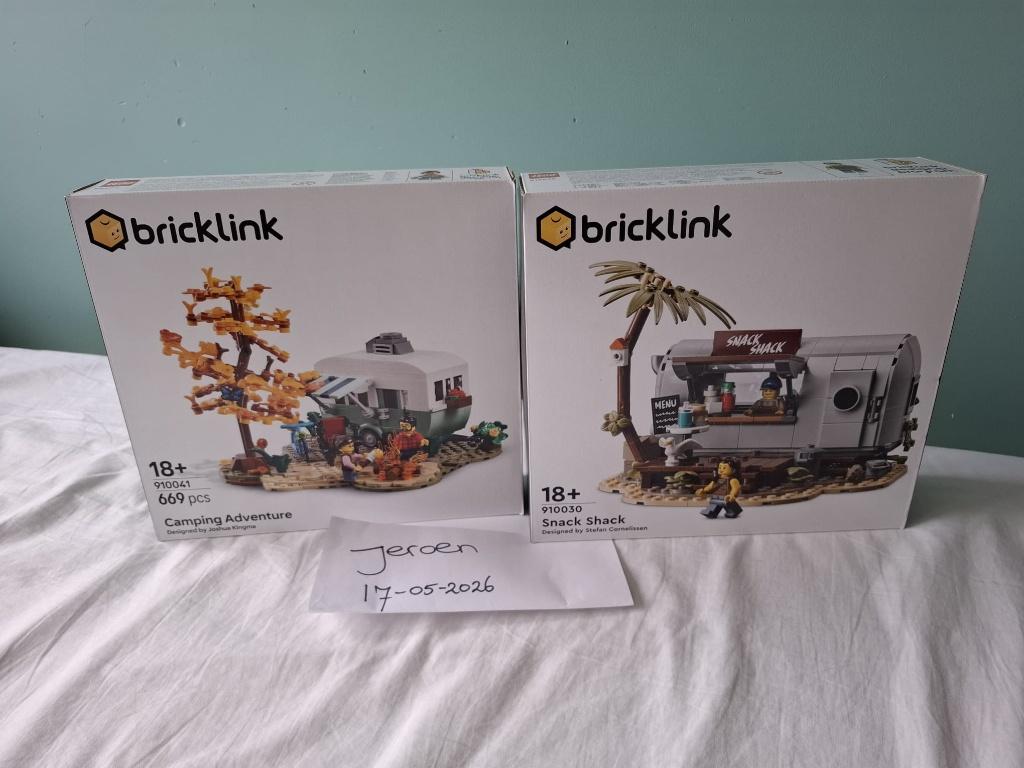 Lego: 910030 + 910041 Bricklinksets,  nieuw in doos, Overige thema's, Nieuw, Ophalen of Verzenden, Complete set