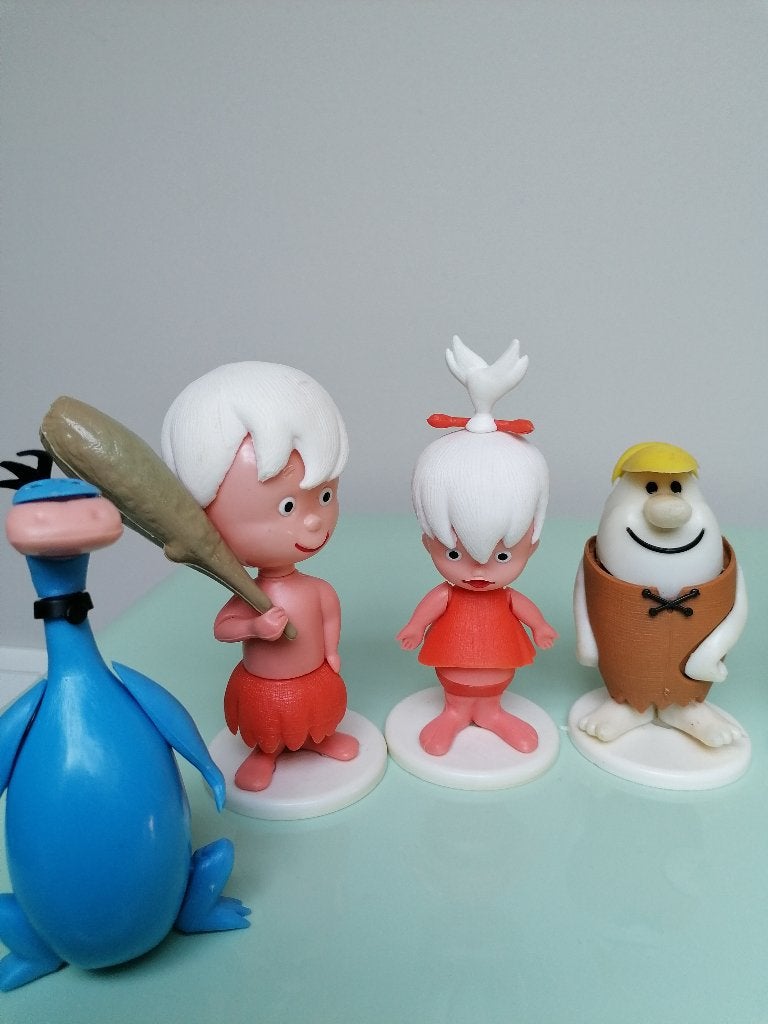 The Flintstones popjes, Verzenden, Overige figuren, Gebruikt, Beeldje of Figuurtje