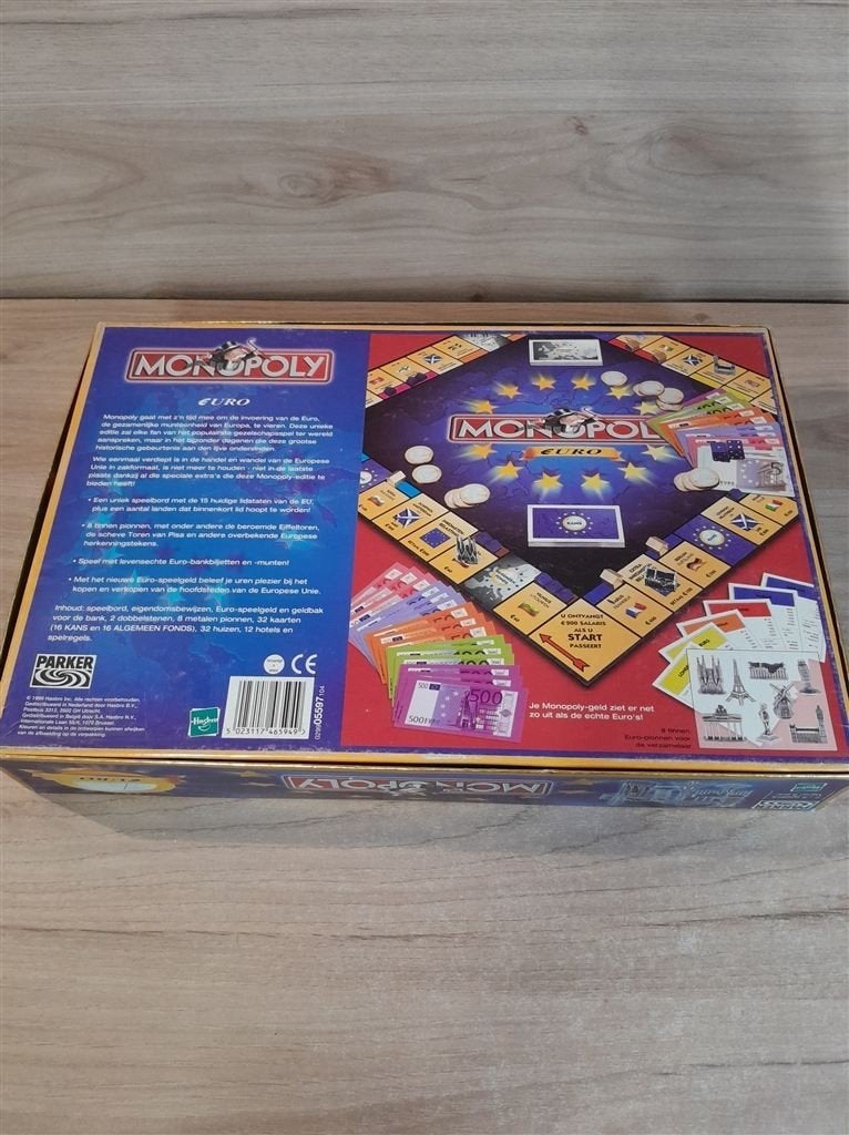 Monopoly euro - s6239, Verzenden, Zo goed als nieuw