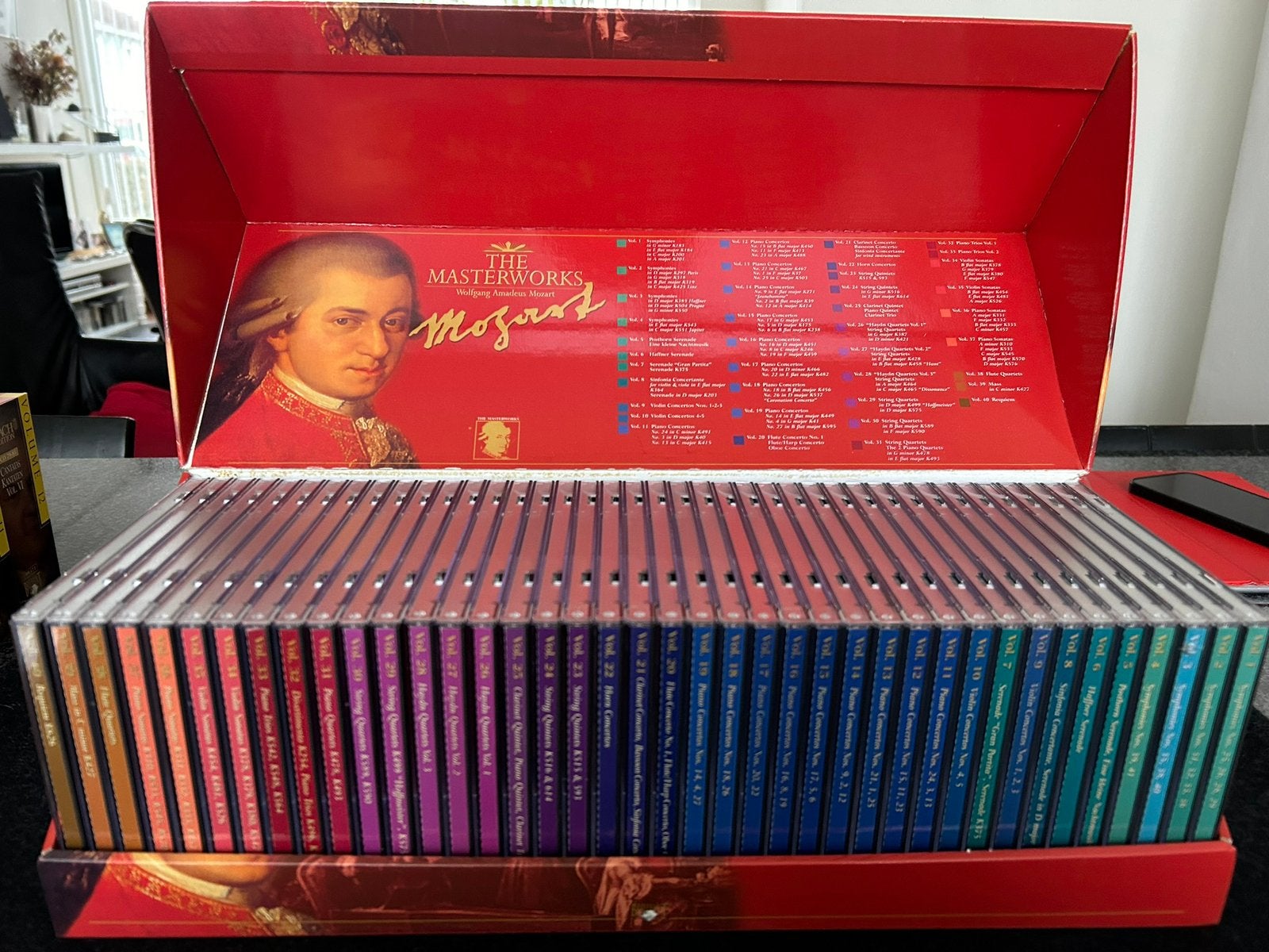 40 CD ‘s van Mozart, Ophalen of Verzenden, Zo goed als nieuw, Overige merken