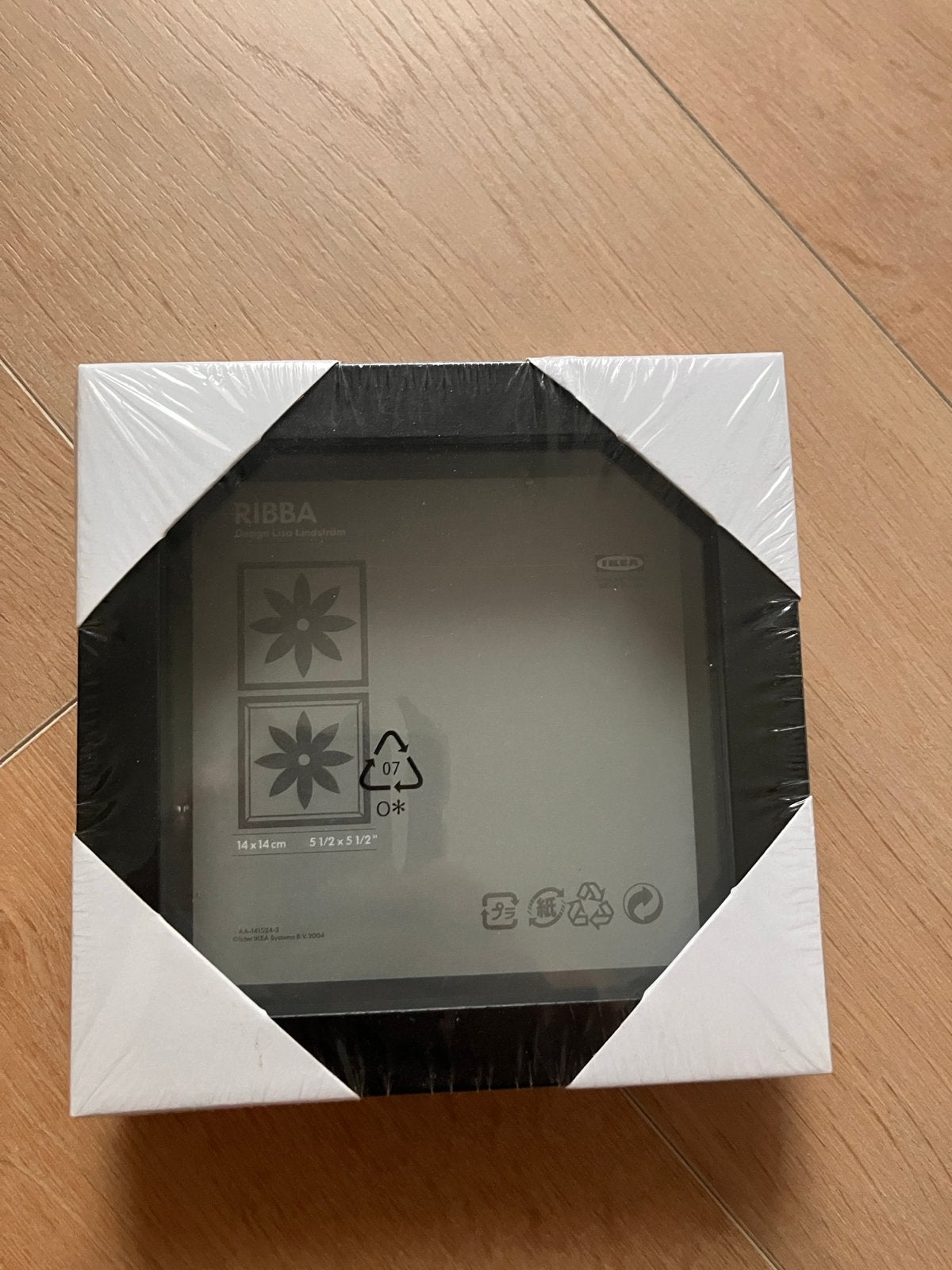 Ikea Ribba fotolijst 14x14 cm - Vierkant - Nieuw, Ophalen, Nieuw, Fotolijst, Met glas