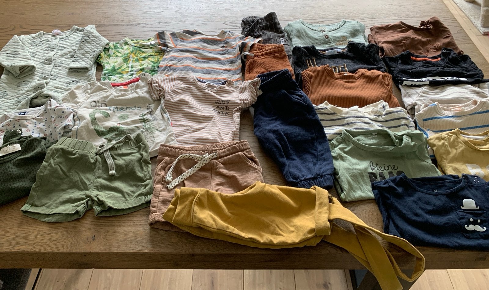 Grote set babykleding maat 68 (jongen), verschillende merken, Ophalen of Verzenden, Gebruikt, Jongetje, Overige typen
