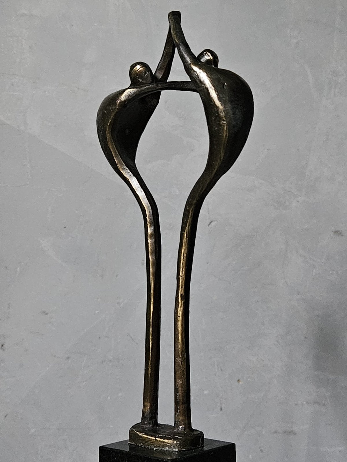Bronzen beeld Corry Ammerlaan, Verzenden, Zo goed als nieuw, Mens