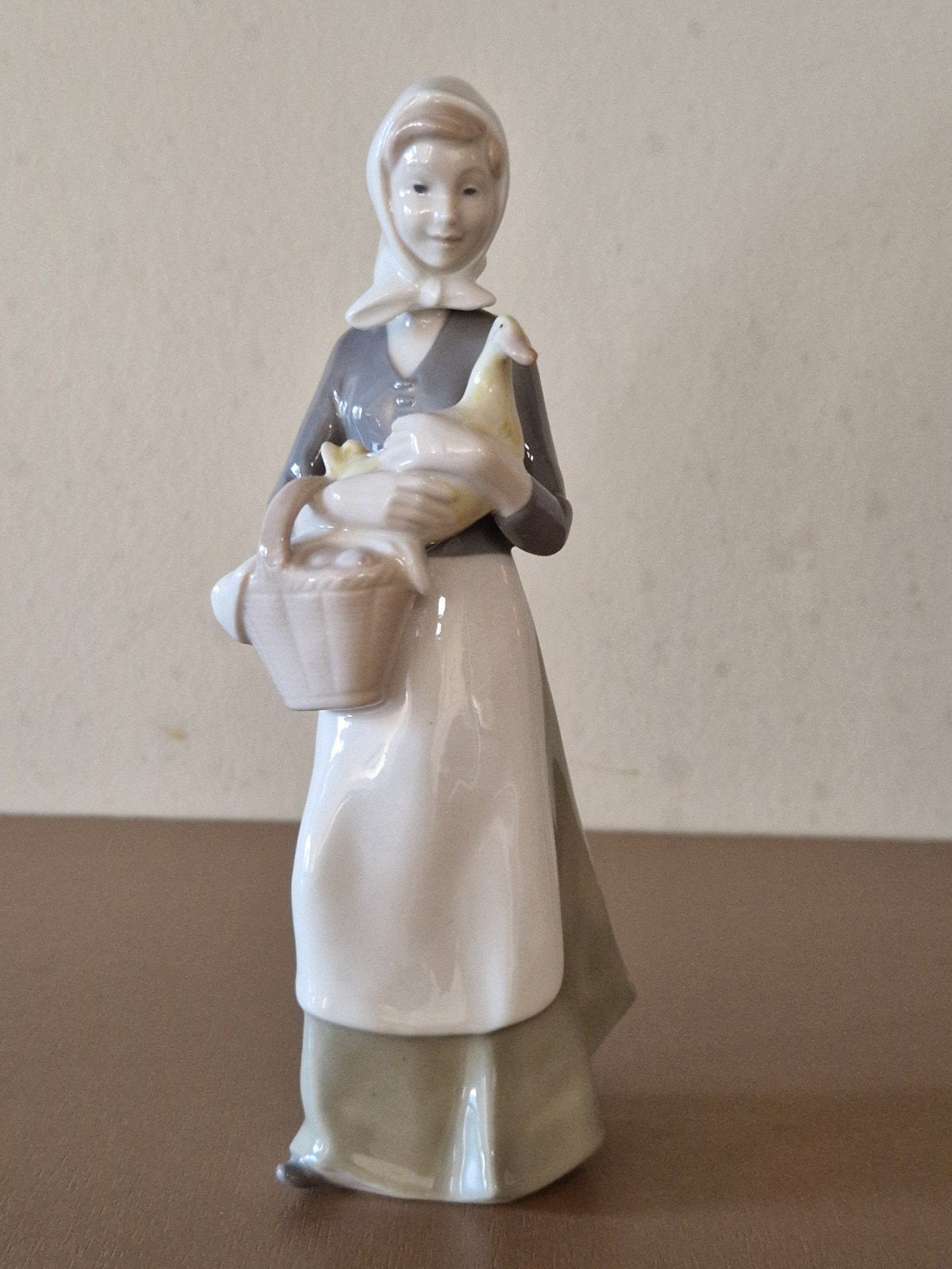 Vintage Lladro beeldje 'Meisje met eendjes' (nr. 4568), Ophalen of Verzenden