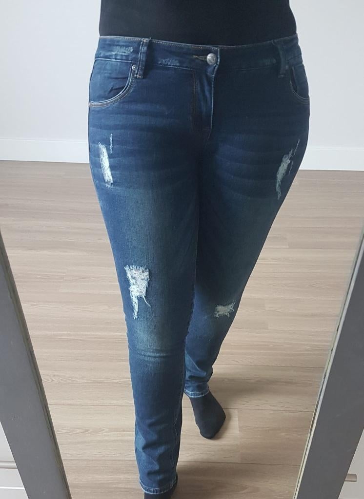 Silver Creek Gescheurd Gaten Jeans Ruby 30 Ongedragen, Silver Creek, Nieuw, W30 - W32 (confectie 38/40), Verzenden