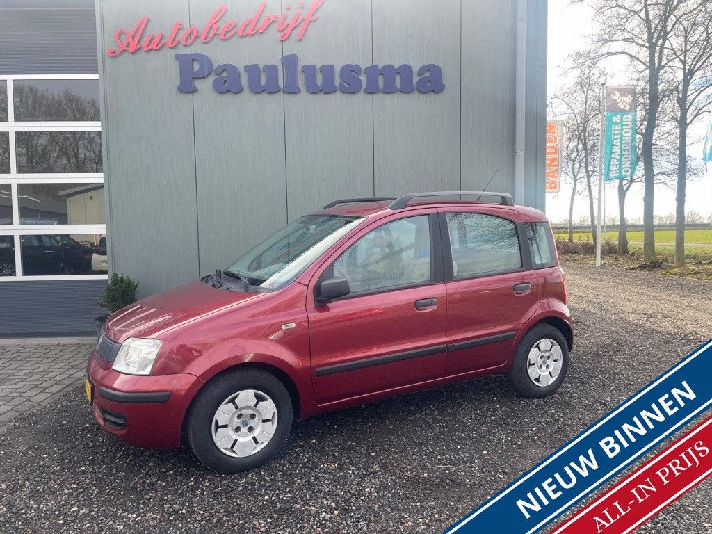 Fiat Panda 1.1 Active trekhaak/nieuwe distributieriem, Stof, 4 stoelen, Origineel Nederlands, Bedrijf