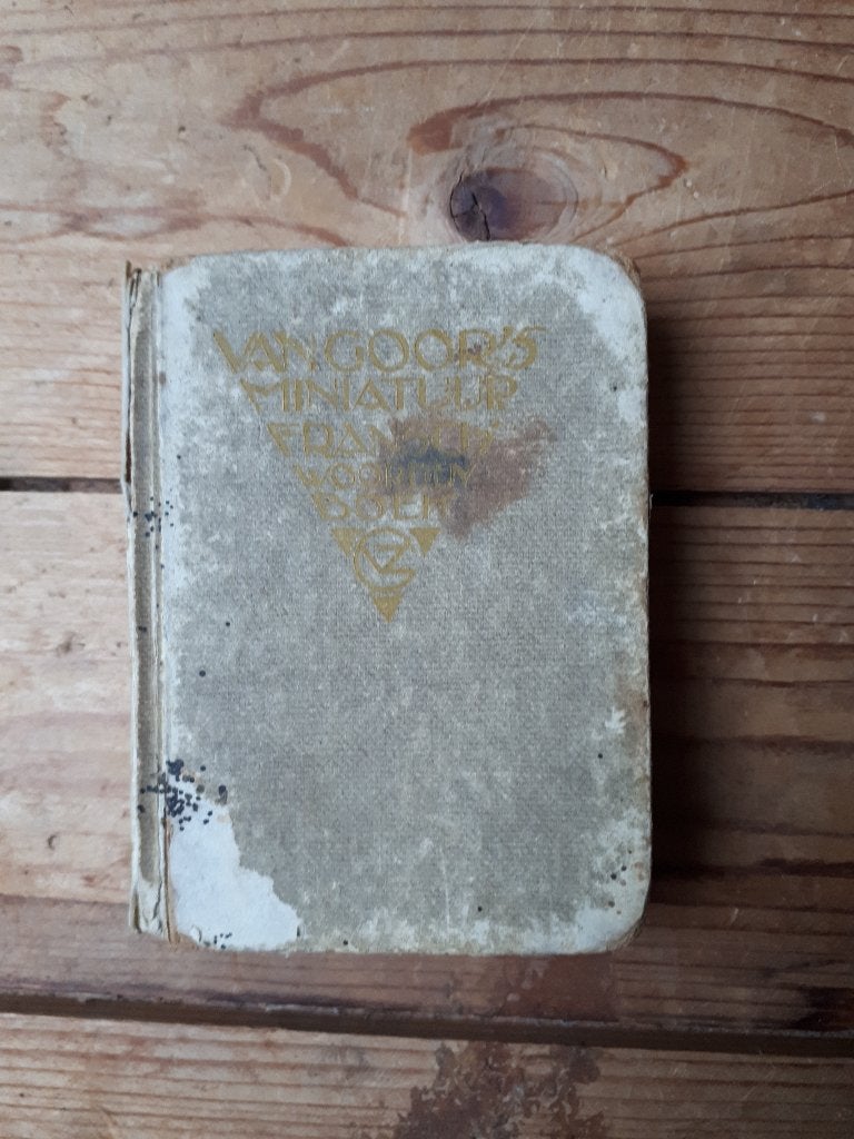 van Goor's miniatuur woordenboek, Antiek en Kunst, Antiek | Boeken en Bijbels, Verzenden