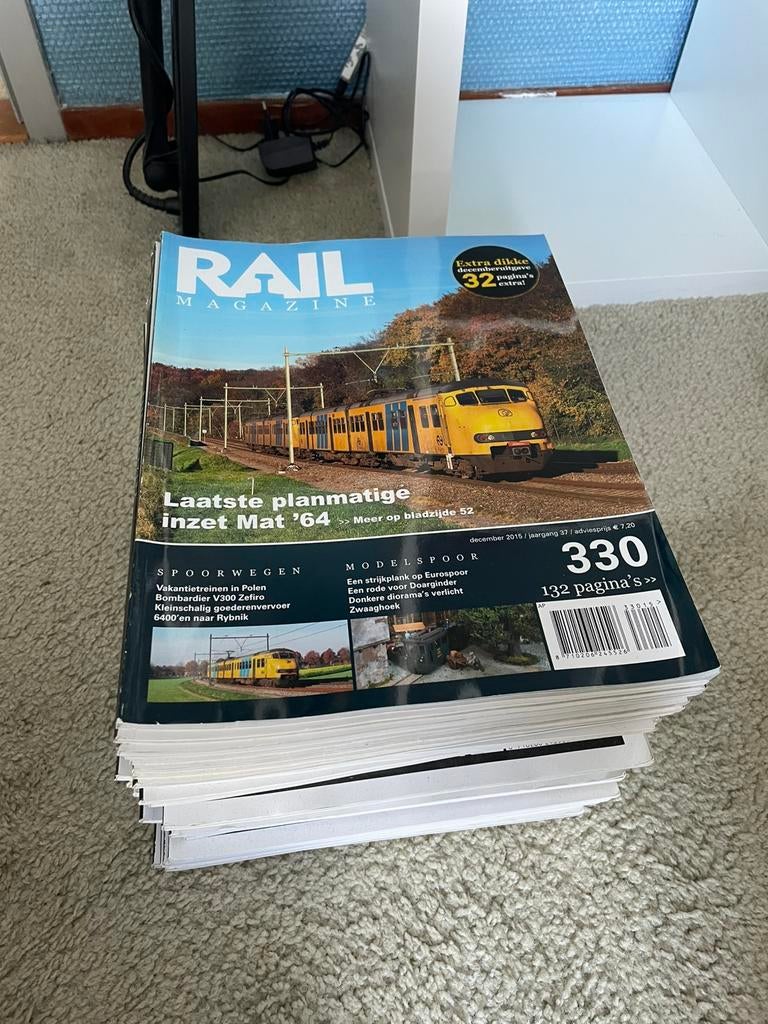 Rail Magazine 2009/11/12/13/15, Ophalen of Verzenden, Gelezen, Trein