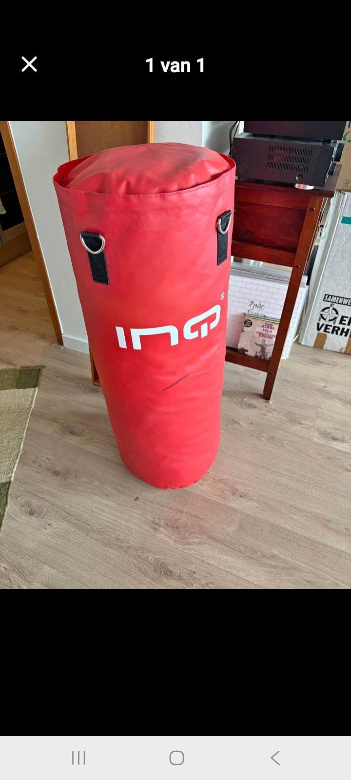 Bokszak 100cm, Ophalen of Verzenden, Zo goed als nieuw, Bokszak
