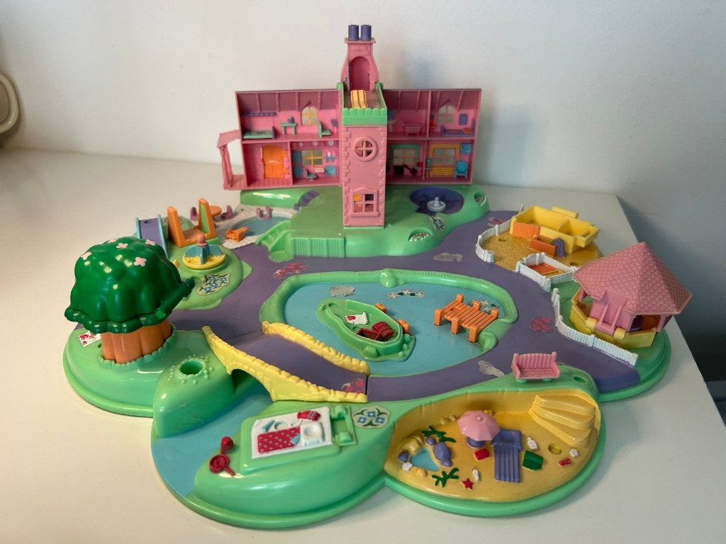 Vintage Polly Pocket Polly's Dream World 1991, Ophalen of Verzenden, Gebruikt