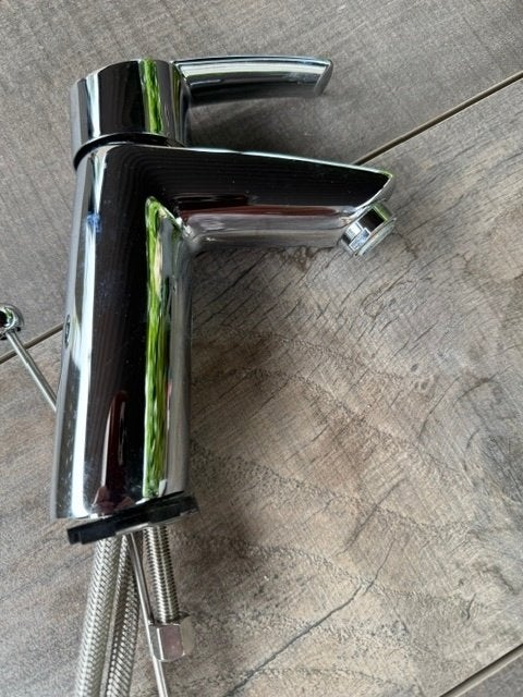 Grohe wastafelkraan Eurostyle Cosmopolitan chroom trekstang, Ophalen, Zo goed als nieuw, Chroom, Kraan