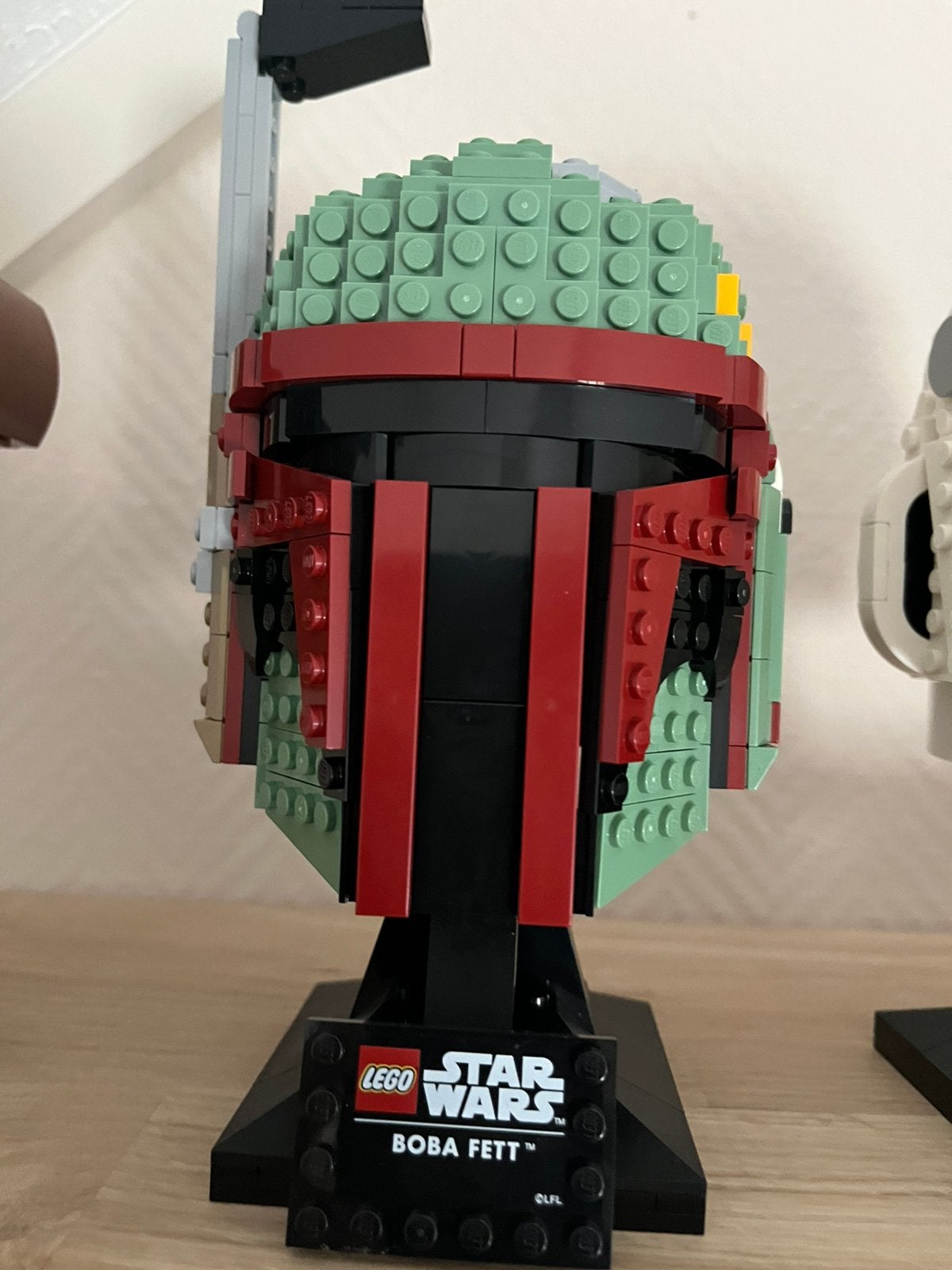 Lego Star Wars helm Boba Fett, Ophalen of Verzenden, Zo goed als nieuw, Actiefiguurtje