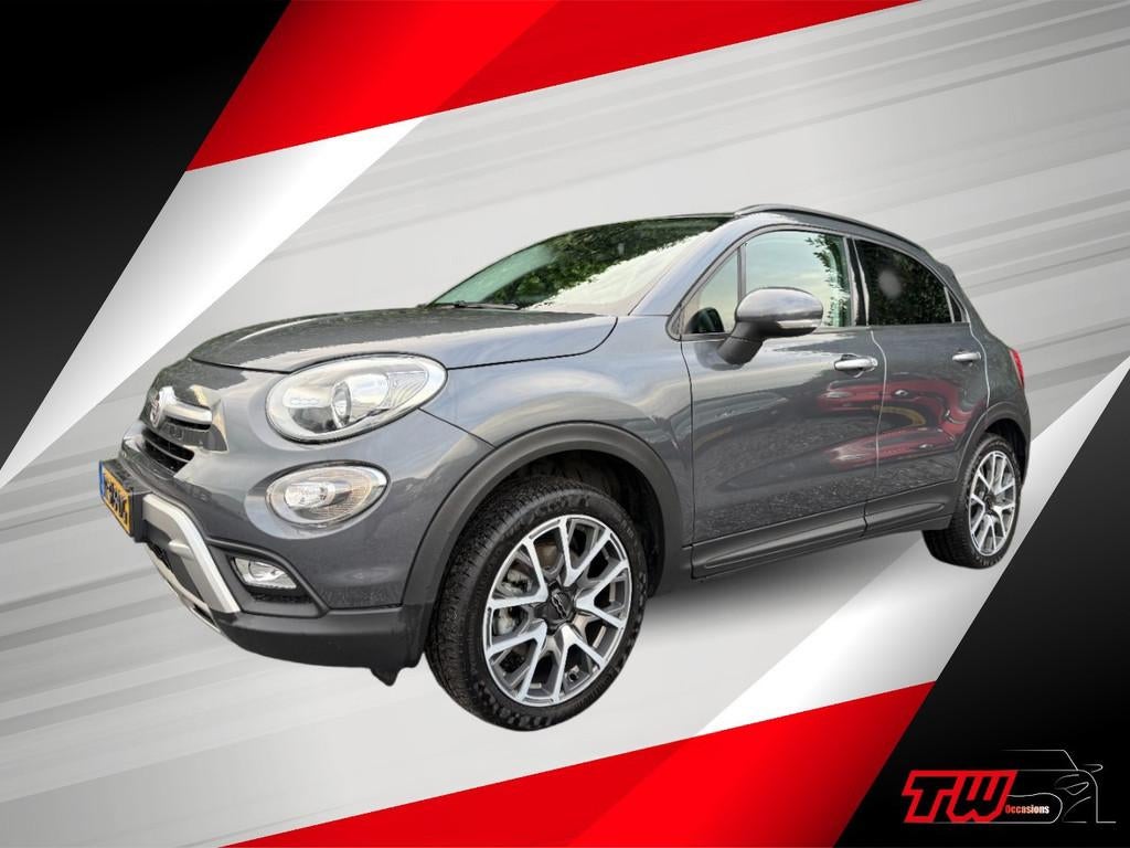 Fiat 500 X Cross 1.4 Turbo CrossPlus AUT|NAVI|LEER|ACC|CAMER, Auto's, Fiat, Gebruikt, 4 cilinders, Navigatiesysteem, 500X