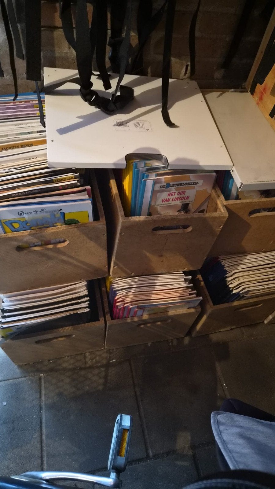 Stripboeken uit de Leesmap - Met kafje en nietjes, Meerdere stripboeken, Ophalen, Gelezen